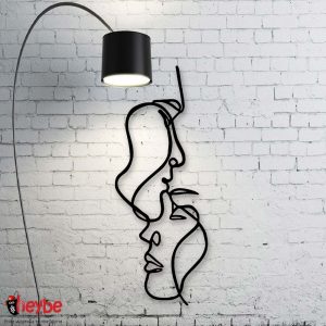 Metal wall decoration