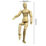 Wooden man decoration - Image 4